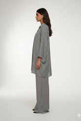 Stripe Silk Set
